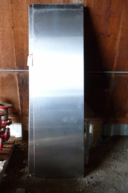 lot 169 image: Stainless Panels 2-24 x 82  1- 24x58 parts