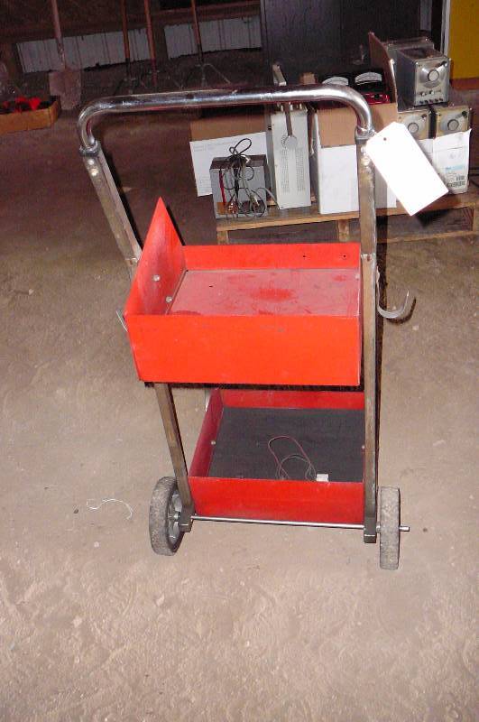 lot 194 image: Cart and Tools