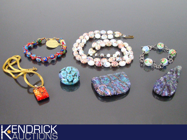 Lot of VenetianMurano etc. Glass Jewelry