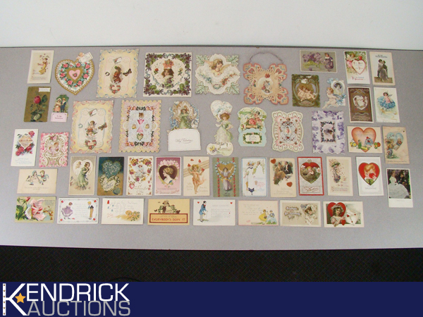 Large Lot of Antique Valentines