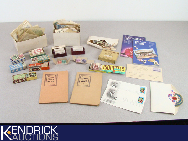 Lot of Vintage U.S. and Foreign Stamps