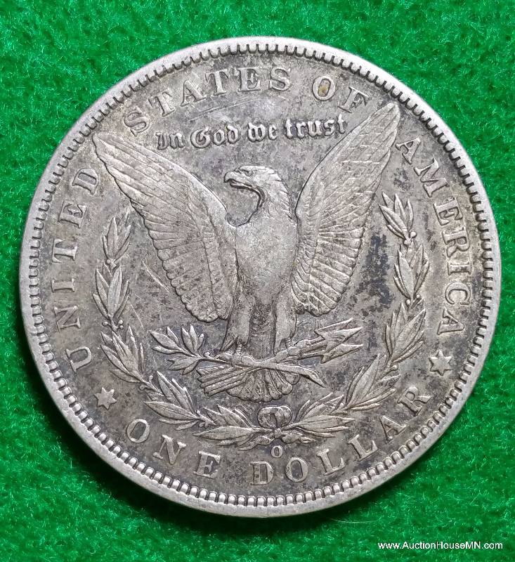 1891 O Morgan Silver Dollar