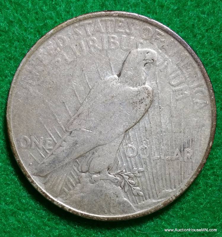 1922 D Peace Silver Dollar