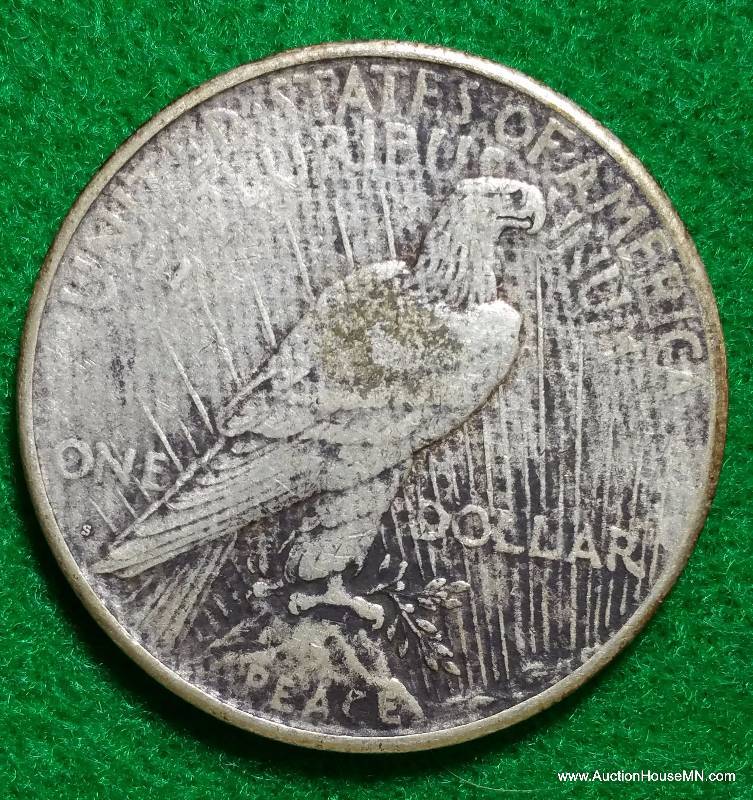1923 S Peace Silver Dollar