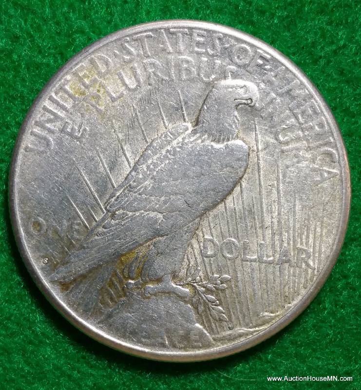 1923 S Peace Silver Dollar