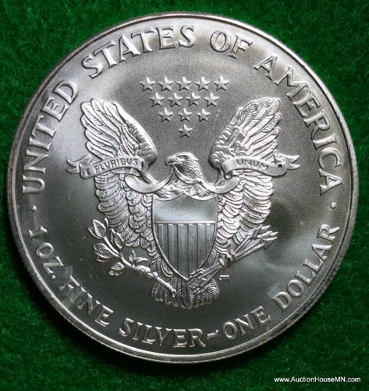 1999 American Silver Eagle 1 Ounce  .999 Silver