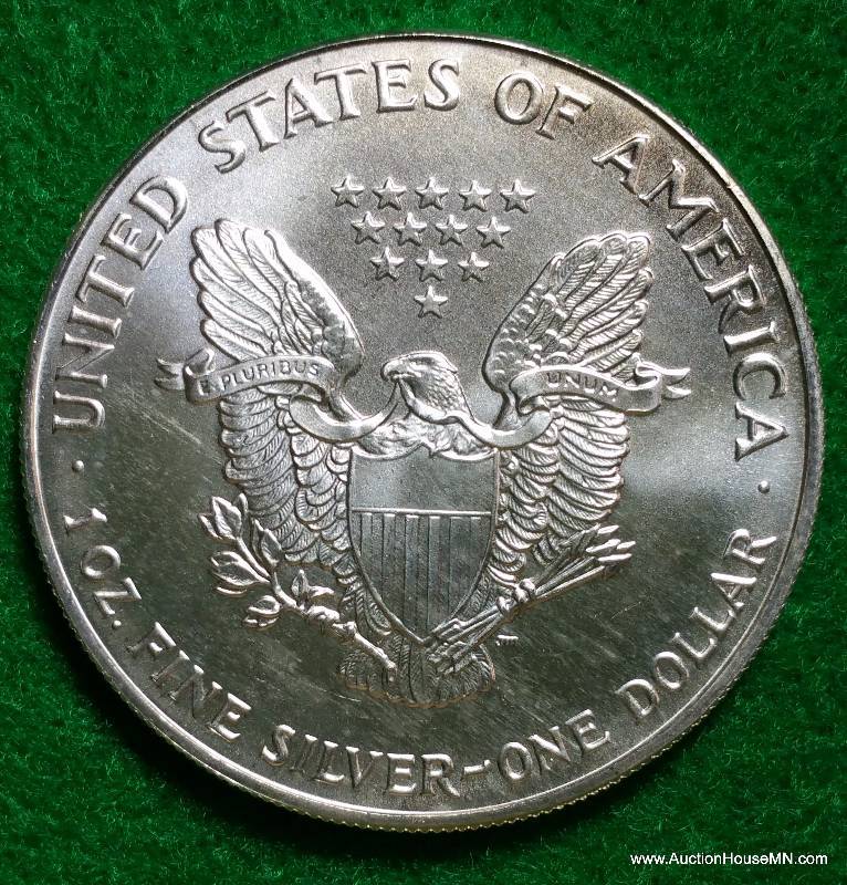 1993 American Silver Eagle 1 Ounce  .999 Silver