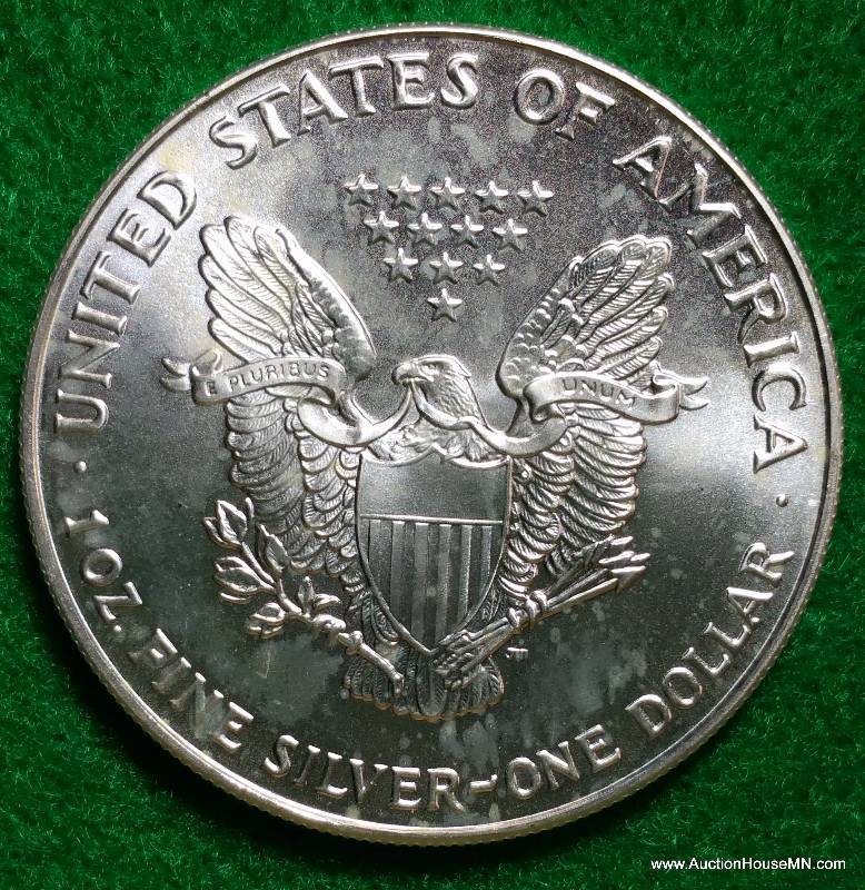 1993 American Silver Eagle 1 Ounce  .999 Silver