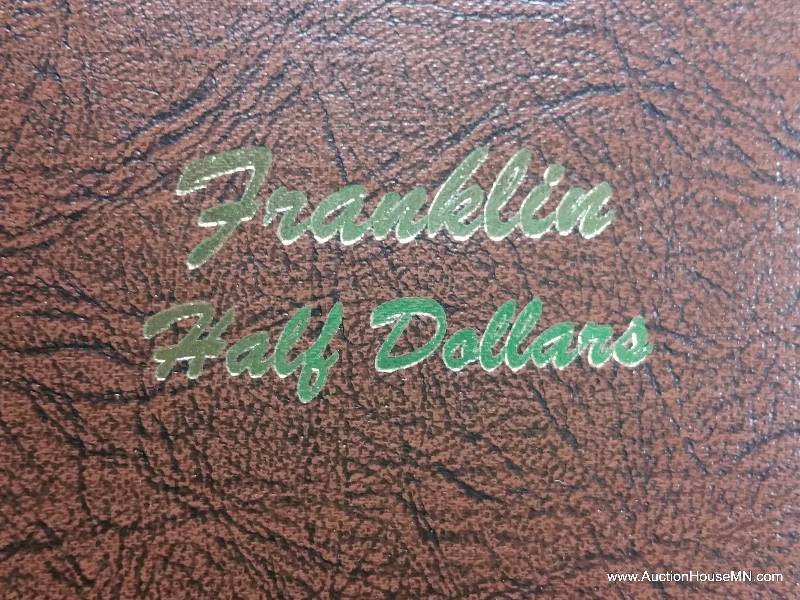 Franklin Silver Half Dollar Collection in Dansco Album