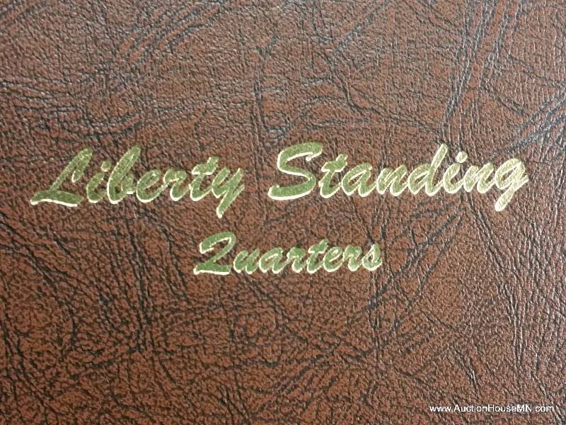 Standing Liberty Silver Quarters Collection in Dansco Album