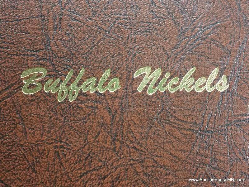Buffalo Nickels Collection in Dansco Album