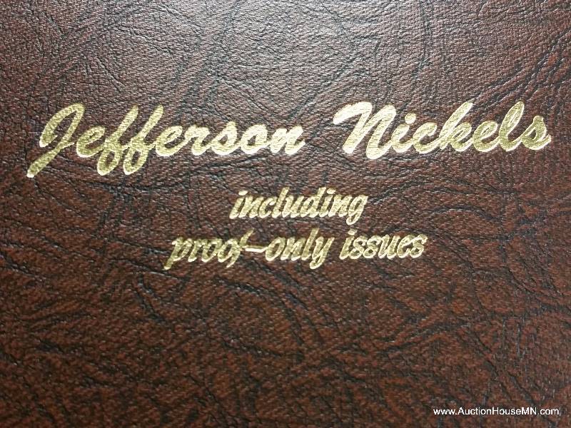 Jefferson Nickels Collection in Dansco Album