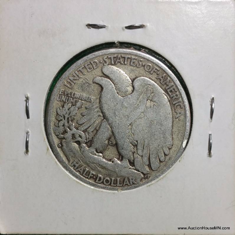 1939 D Walking Liberty Silver Half Dollar