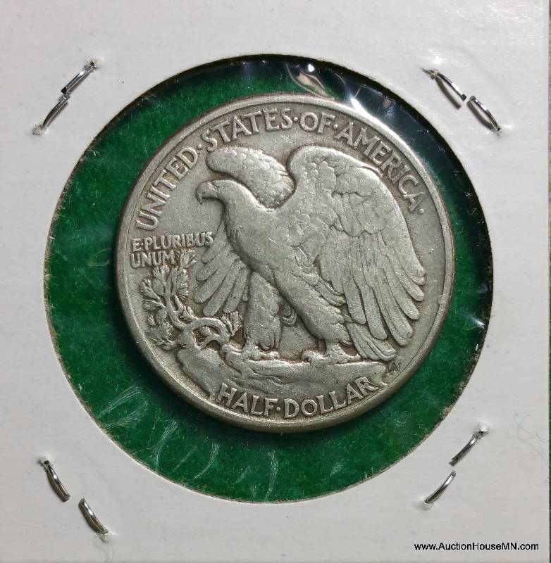 1942 Walking Liberty Silver Half Dollar