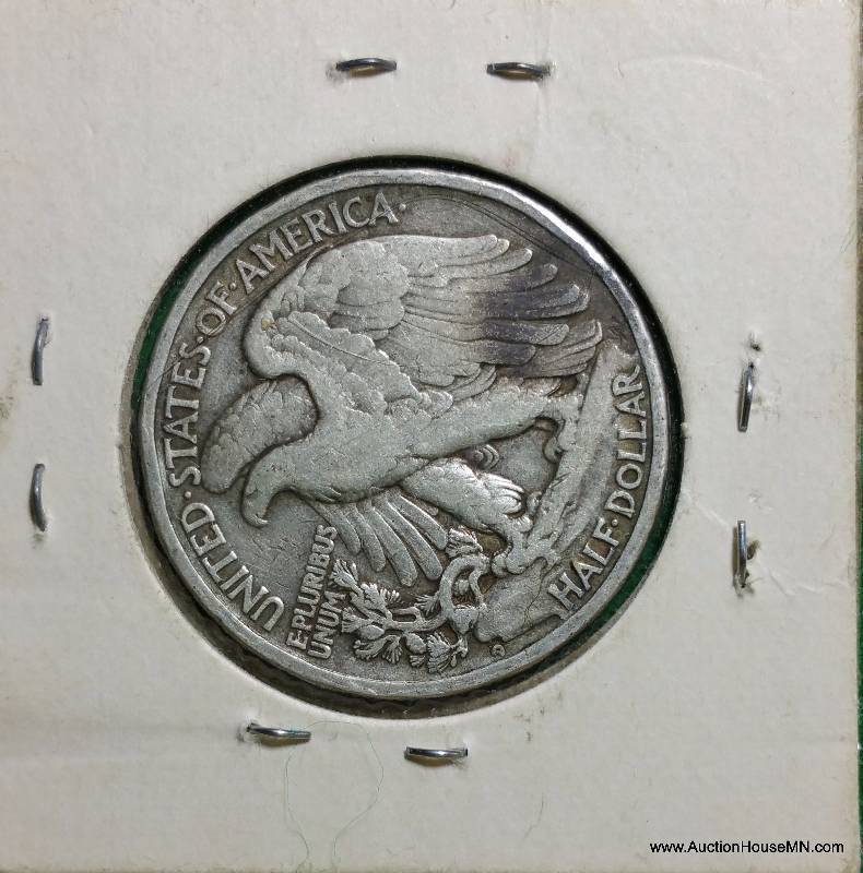 1942 D Walking Liberty Silver Half Dollar