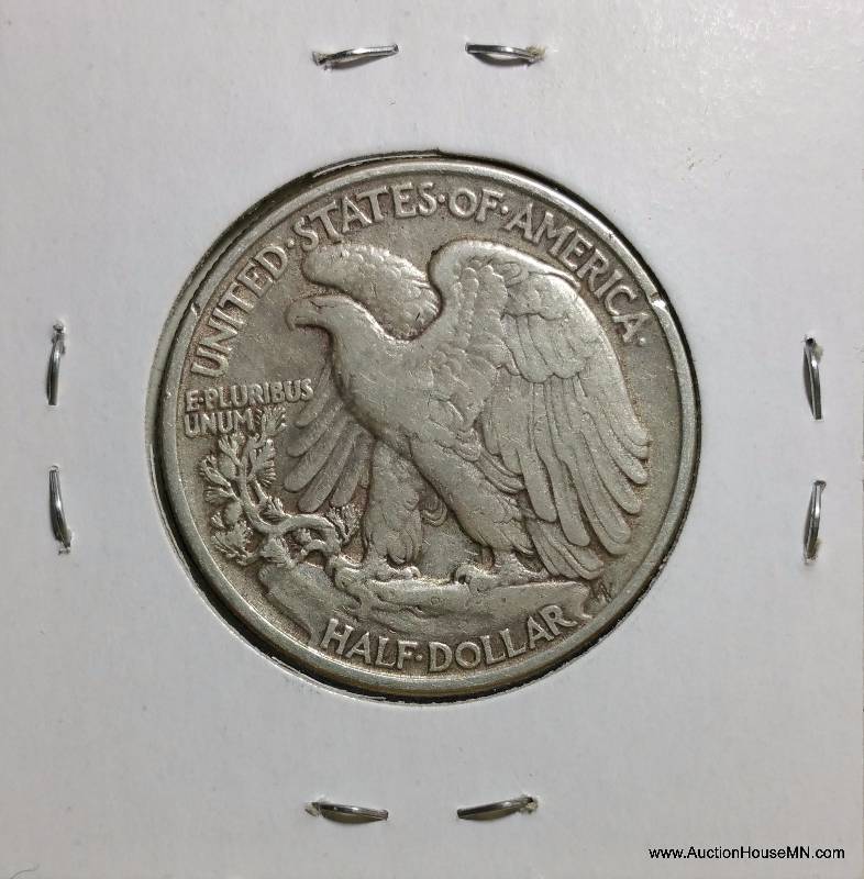1947 Walking Liberty Silver Half Dollar