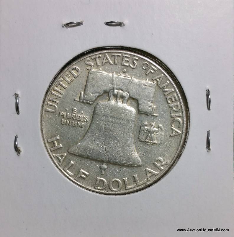 1962 D Franklin Silver Half Dollar
