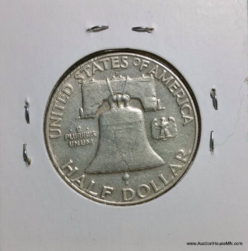 1963 D Franklin Silver Half Dollar