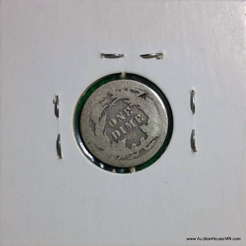 1891 Seated Liberty Silver Dime