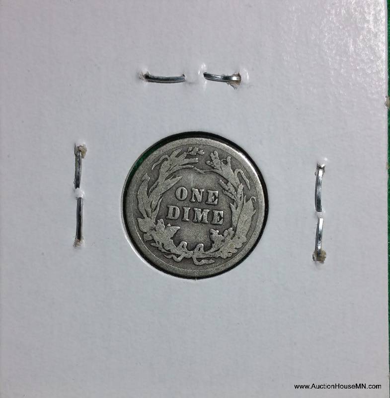 1901 Barber Silver Dime