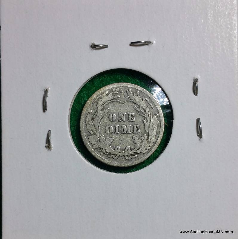 1902 Barber Silver Dime