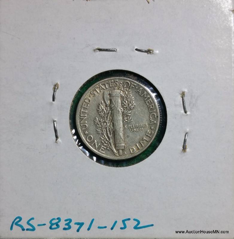 1945 Mercury Silver Dime