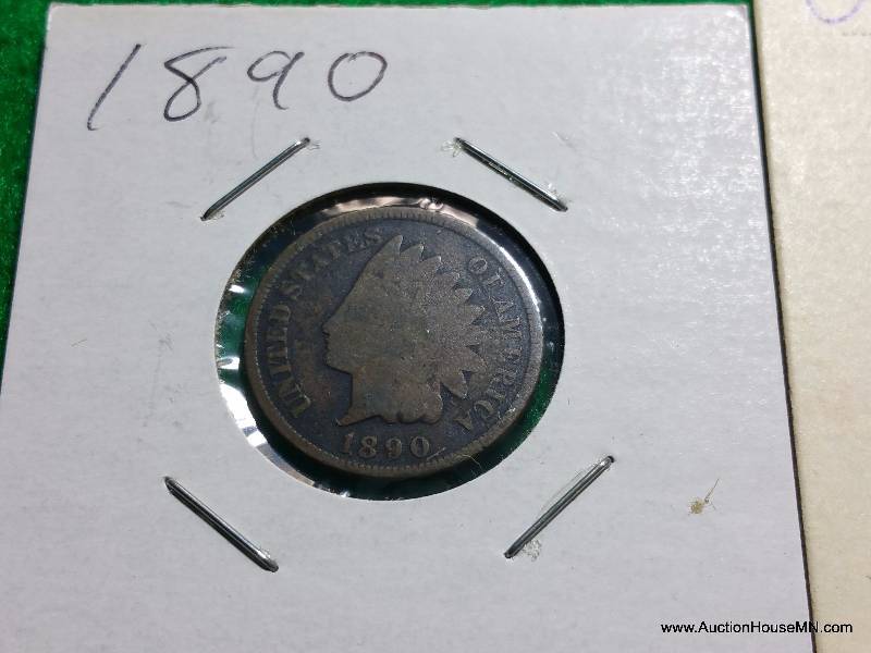 Group of (6) Pre-1900s Indian Head Cents