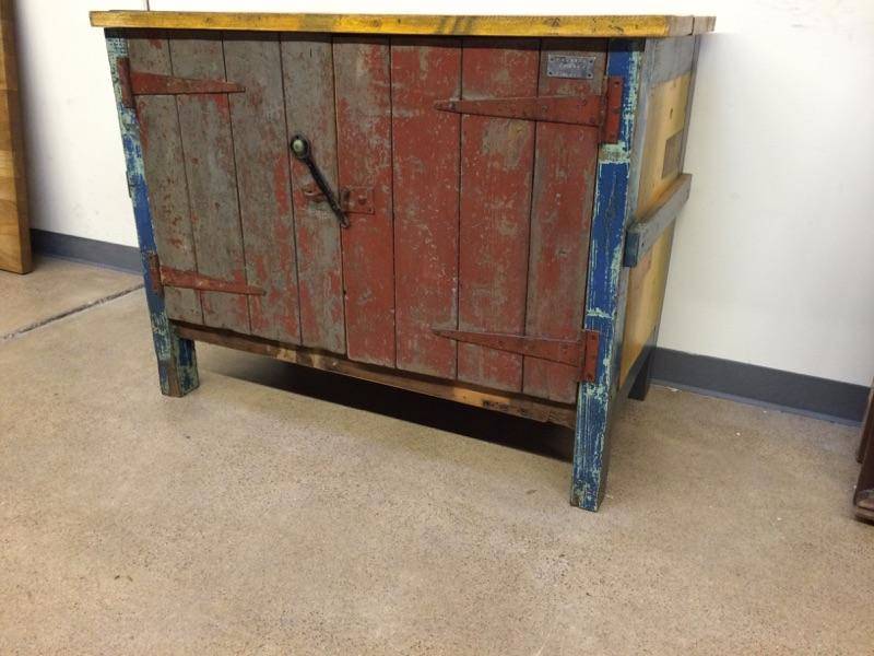 Industrial Salvaged Pine Cabinet by Fulbeck Woods UK
