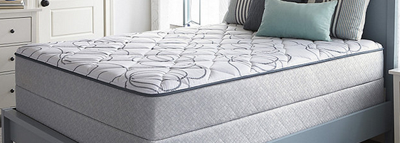 Sealy Tuberose Plush Queen Mattress - White