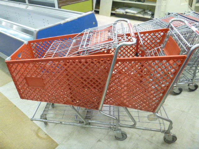 lot 19 image: 2 Grocery Carts