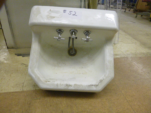 lot 52 image: Hanging Hand Sink