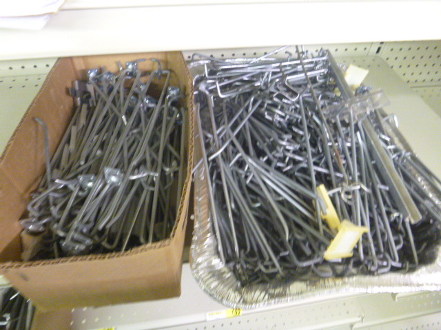 lot 75 image: 2 Boxes of Peg Board Hooks