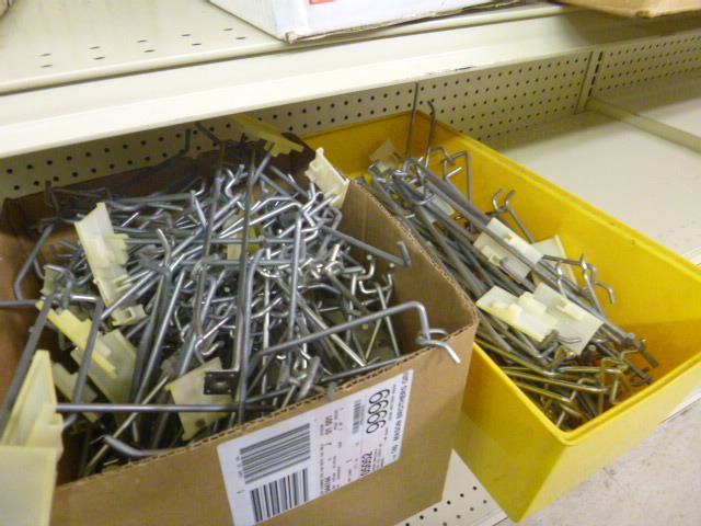 lot 78 image: 2 Boxes of Peg Board Hooks