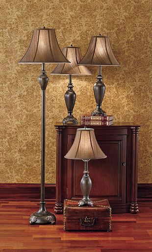 McLeland Design Tuscany 4-Pc. Lamp Set