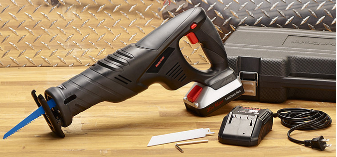 Master Craft 20-Volt Li-ion Reciprocating Saw
