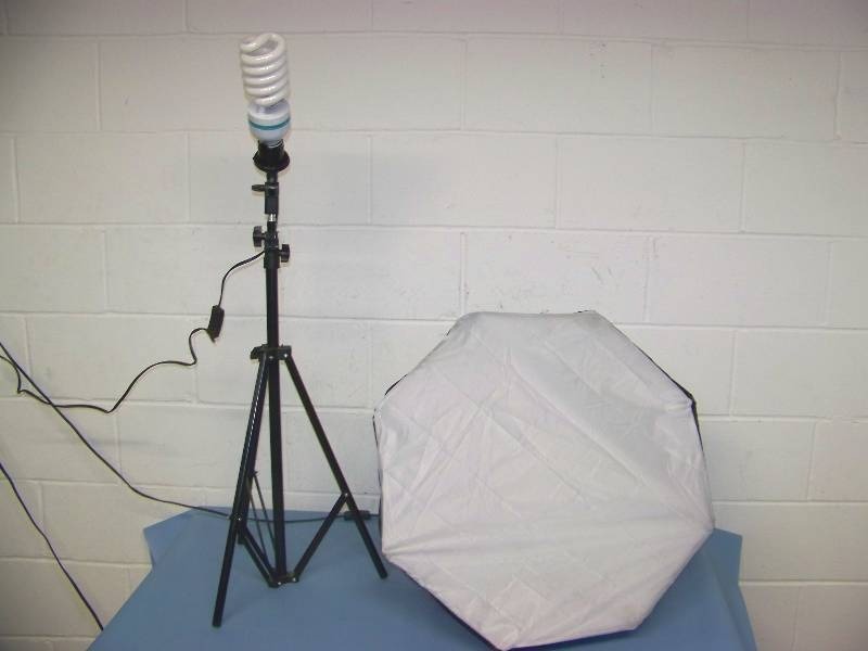lot 58 image: Light Tripod and Light Diffuser Cone
