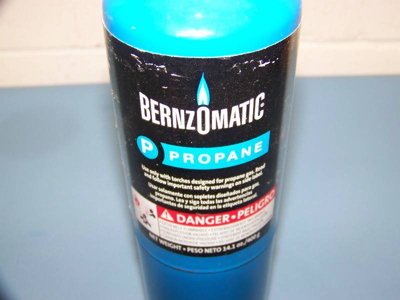 lot 53 image: BernzOMatic, Propane Tank  Torch
