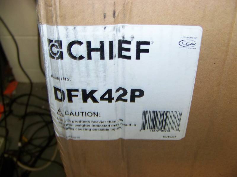 lot 85 image: Chief, Decorative Display Frame and Optical Filter Kit - BRAND NEW with some damage