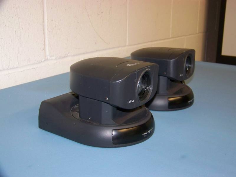 lot 83 image: Sony, PanTiltZoom, NTSC, CCD, Color Video Cameras
