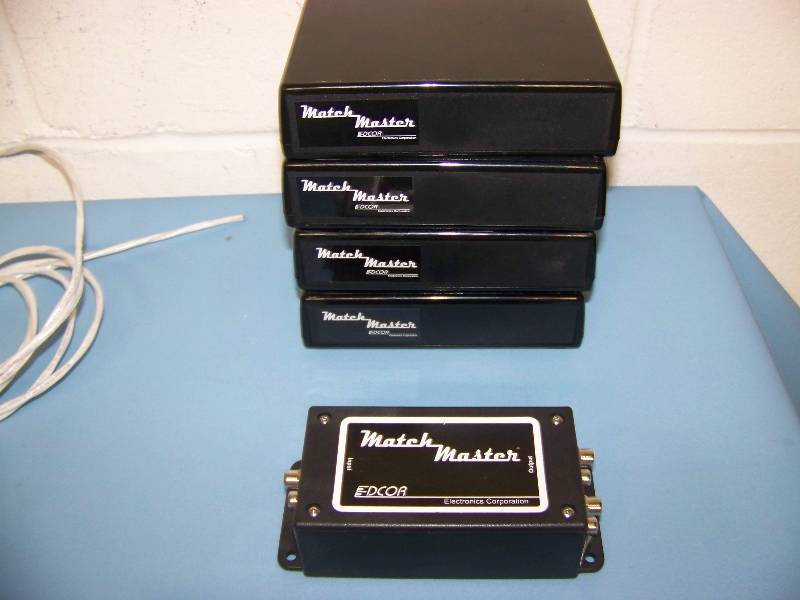 lot 87 image: 16-Way Splitters, Routing Switcher and Controller, Amplifier and Pulse Control Switches