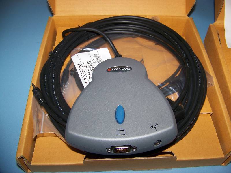 lot 86 image: (2) Polycom, Imageshare, Video Converters and Polycom Cables