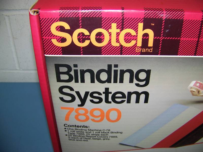 lot 77 image: 3M  Scotch, Binding System in Original Box