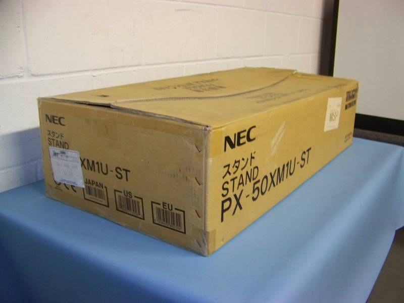 lot 95 image: NEC, Table Top TV  Monitor  Display Stand - BRAND NEW in Original Box