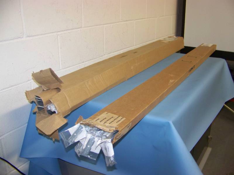 lot 96 image: Panduit and Wiremold, Metal Raceway Sections - BRAND NEW