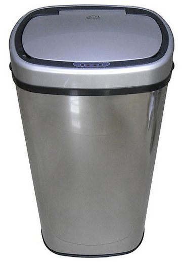 alcove 18.5-Gallon Motion-Sensor Trash Can