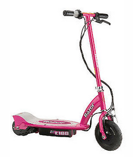 Razor E100 12V Electric Scooter - Pink