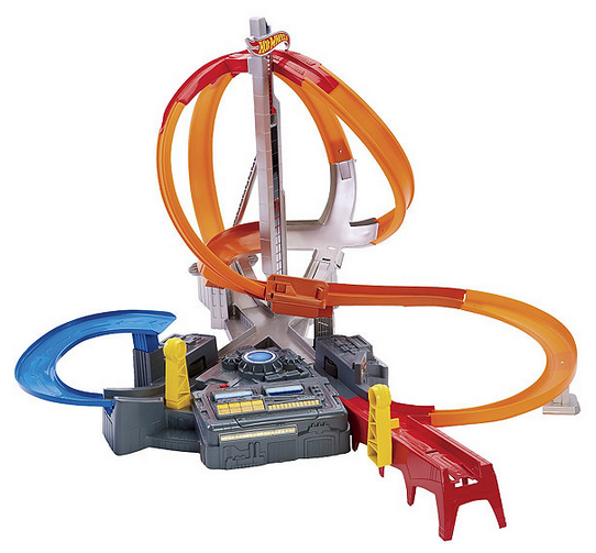 Mattel Hot Wheels Spin Storm Racetrack
