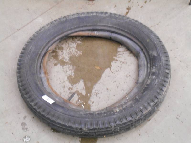 lot 12 image: (1) 4.404.5021 Tire With Tube ...