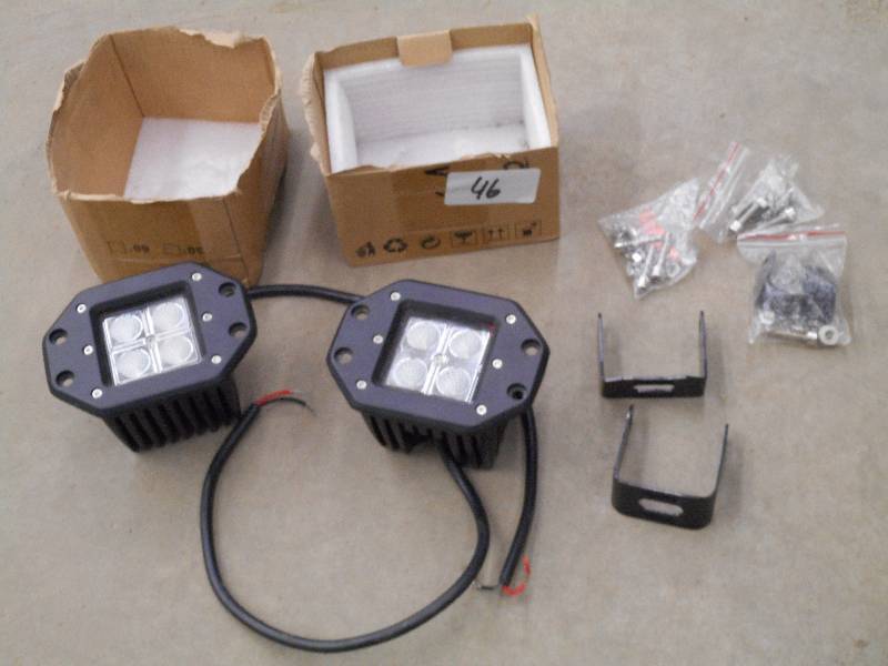 lot 46 image: (1) Unused 4-Bulb 12Volt LED Light ...