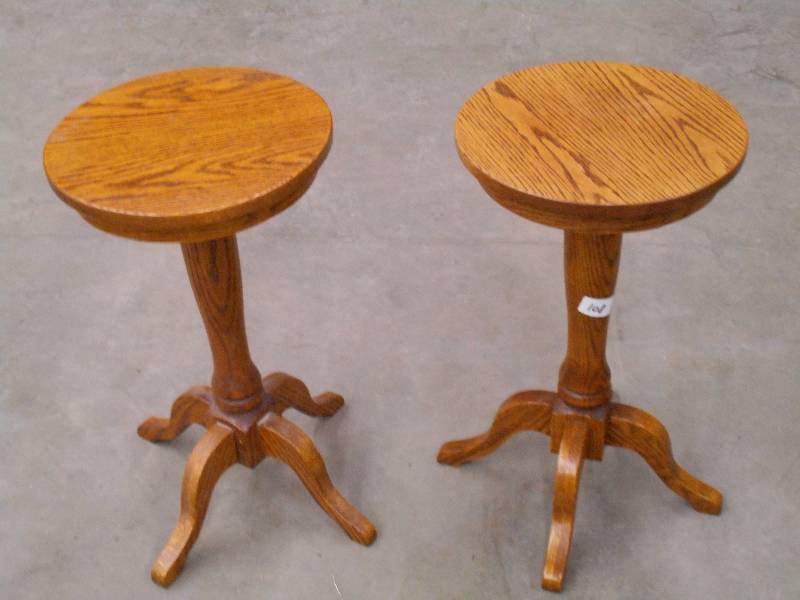 lot 108 image: (2) Nice Matching 14x32 Wood Plan...